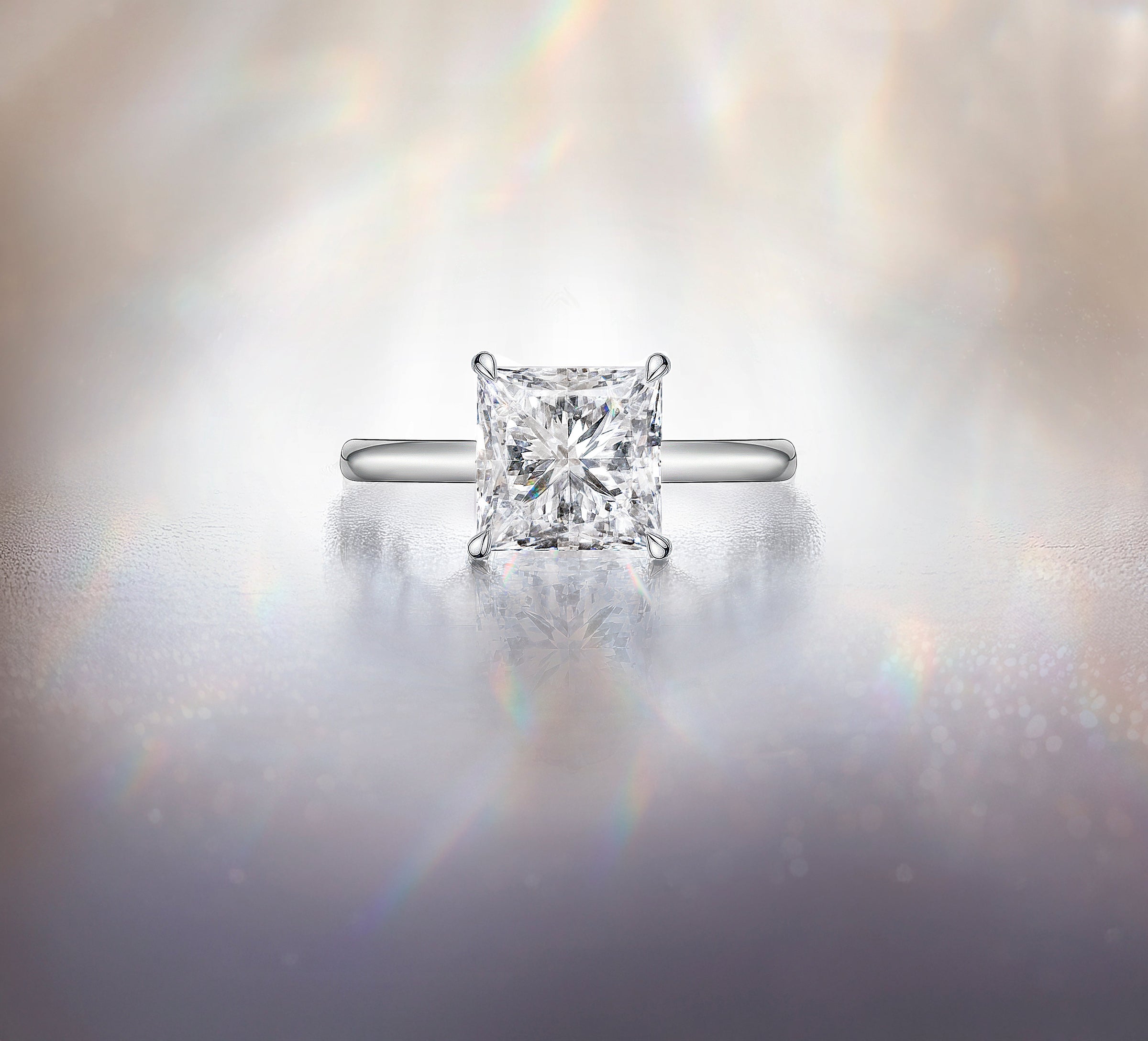 princess cut engagement ring in perth