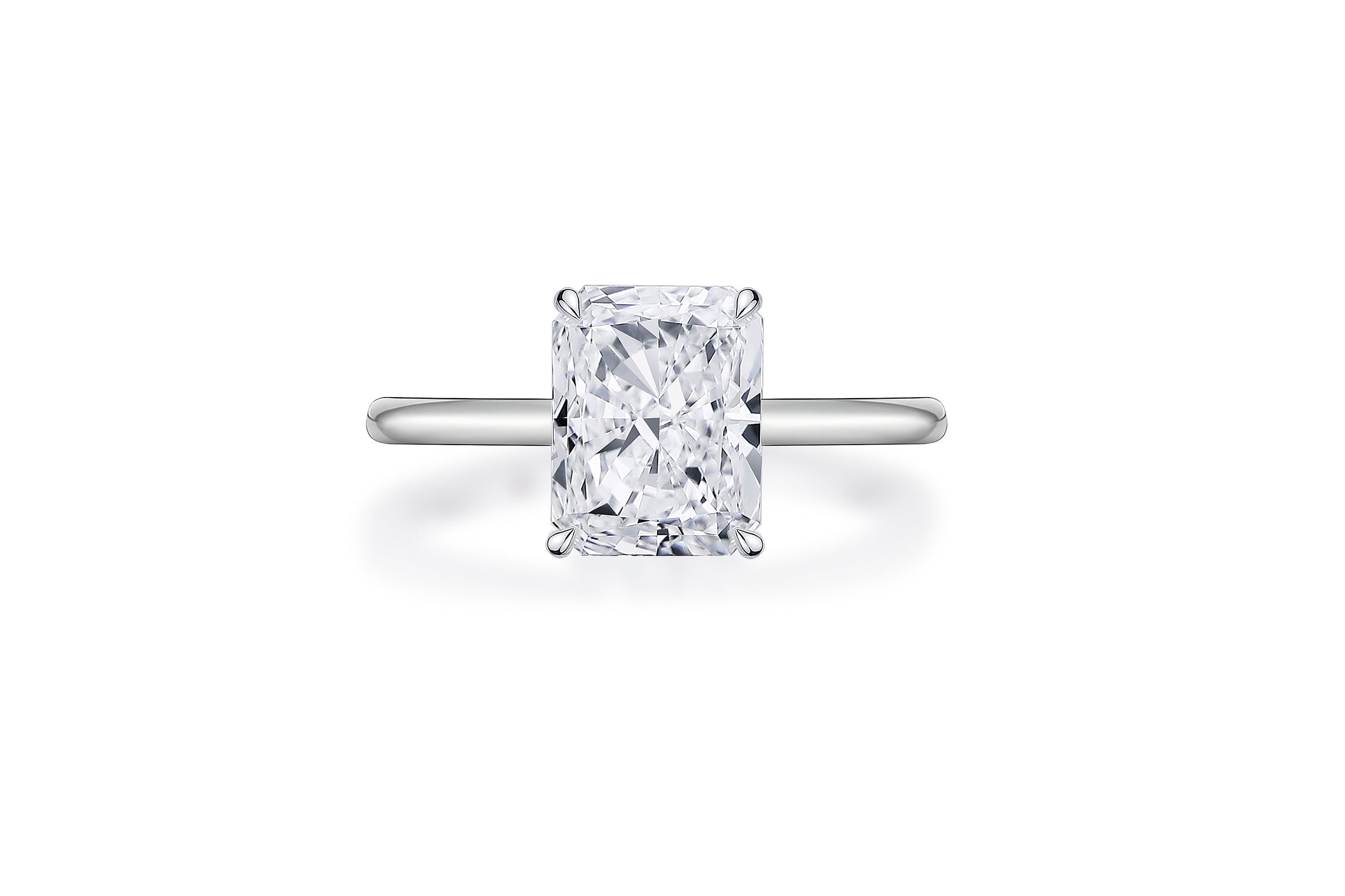 Radiant Cut Engagement Rings in Perth