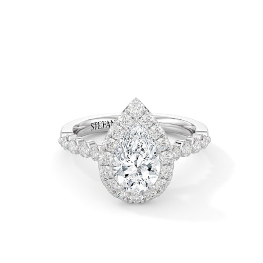 Jasmine Pear-Shape Engagement Ring