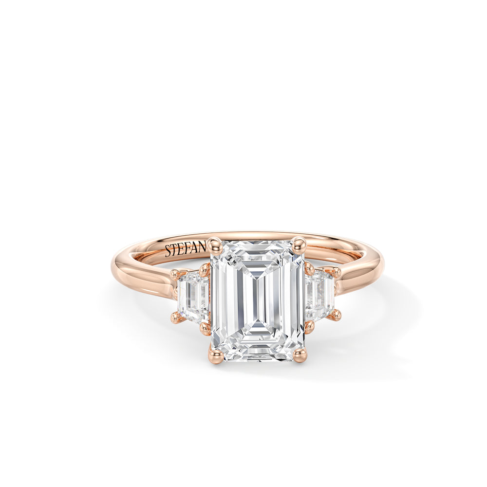 Camilla Emerald Cut Engagement Ring