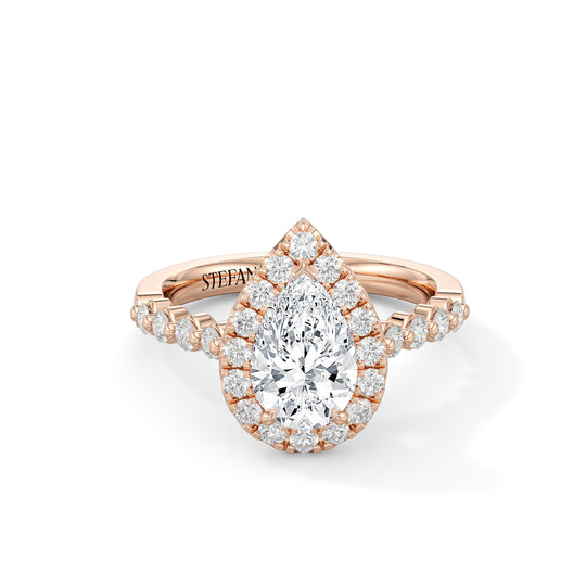 Jasmine Pear-Shape Engagement Ring