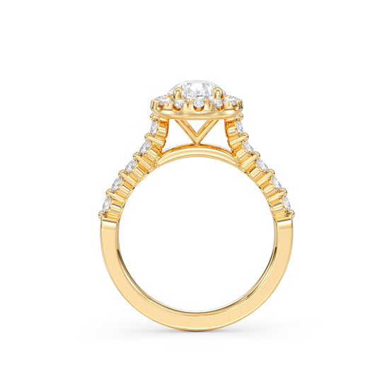 Jasmine Pear-Shape Engagement Ring