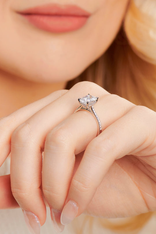 Harriet Cushion Cut Engagement Ring
