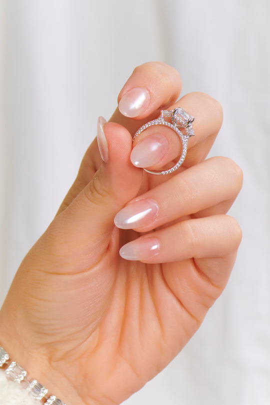 Cecelia Emerald Cut Engagement Ring