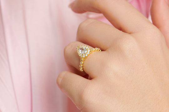 Jasmine Pear-Shape Engagement Ring