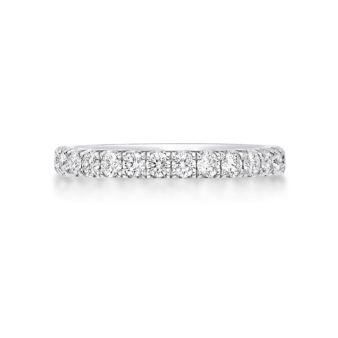18ct Womens Diamond Wedding Band