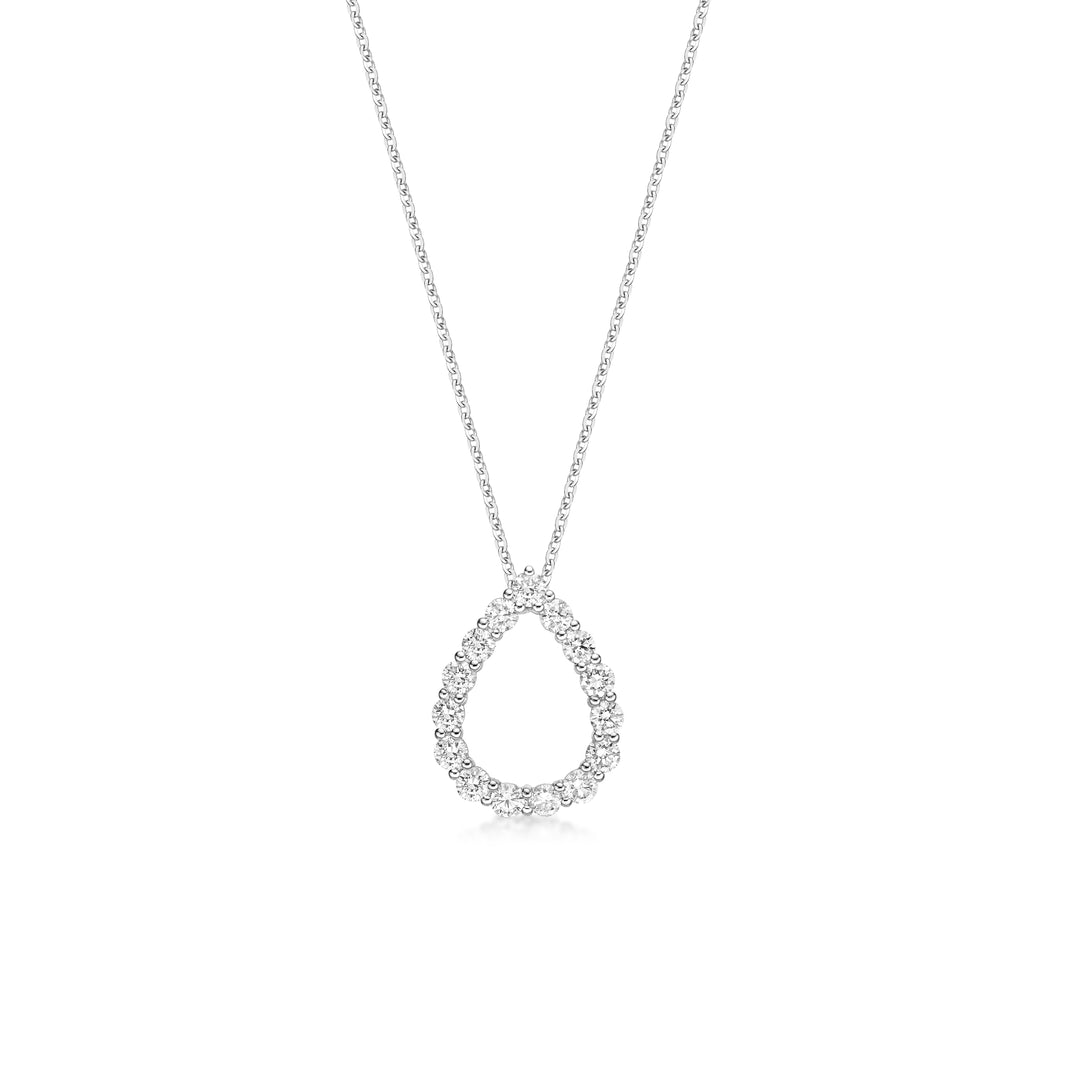 Pear Shaped Floating Pendant