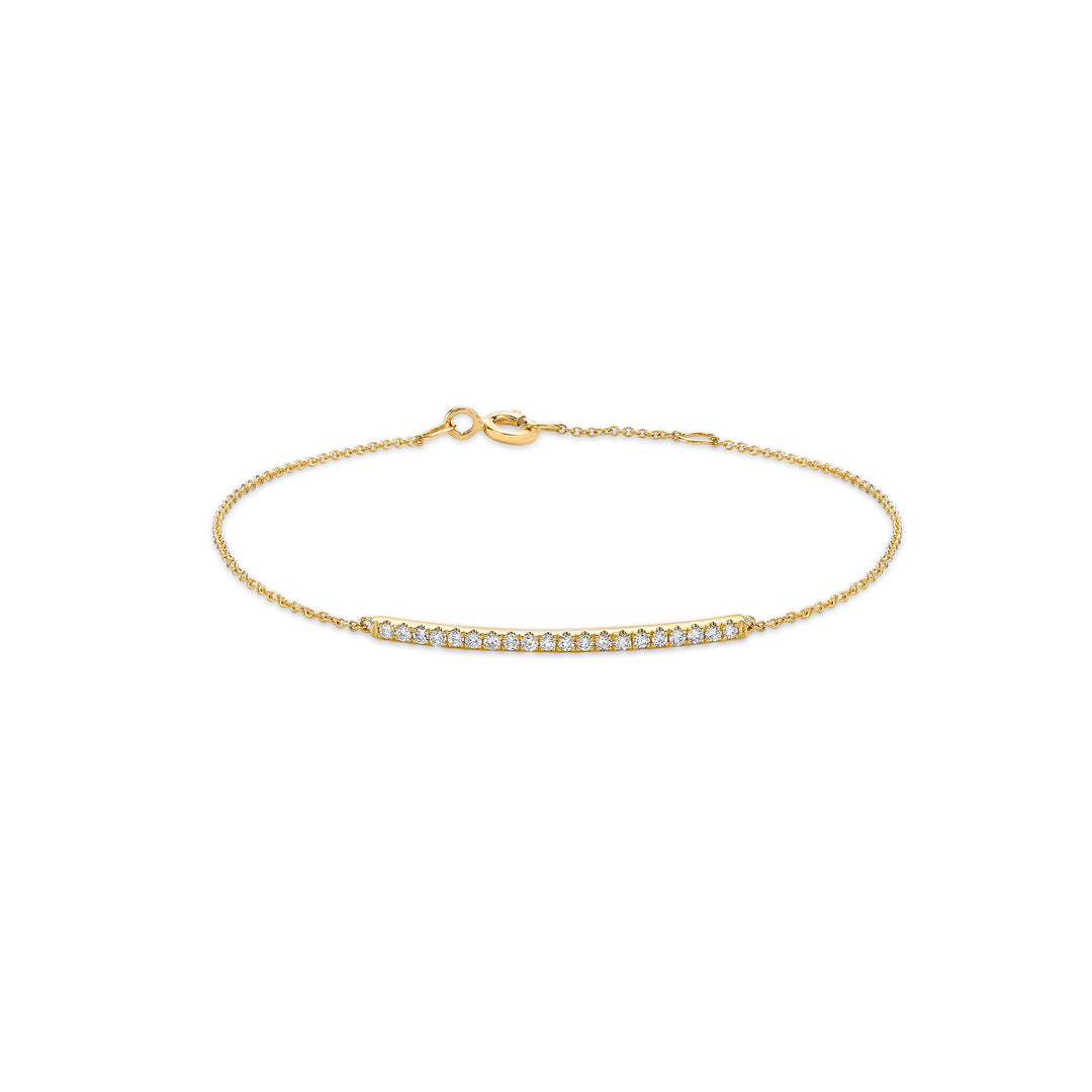 Diamond Bar Bracelet