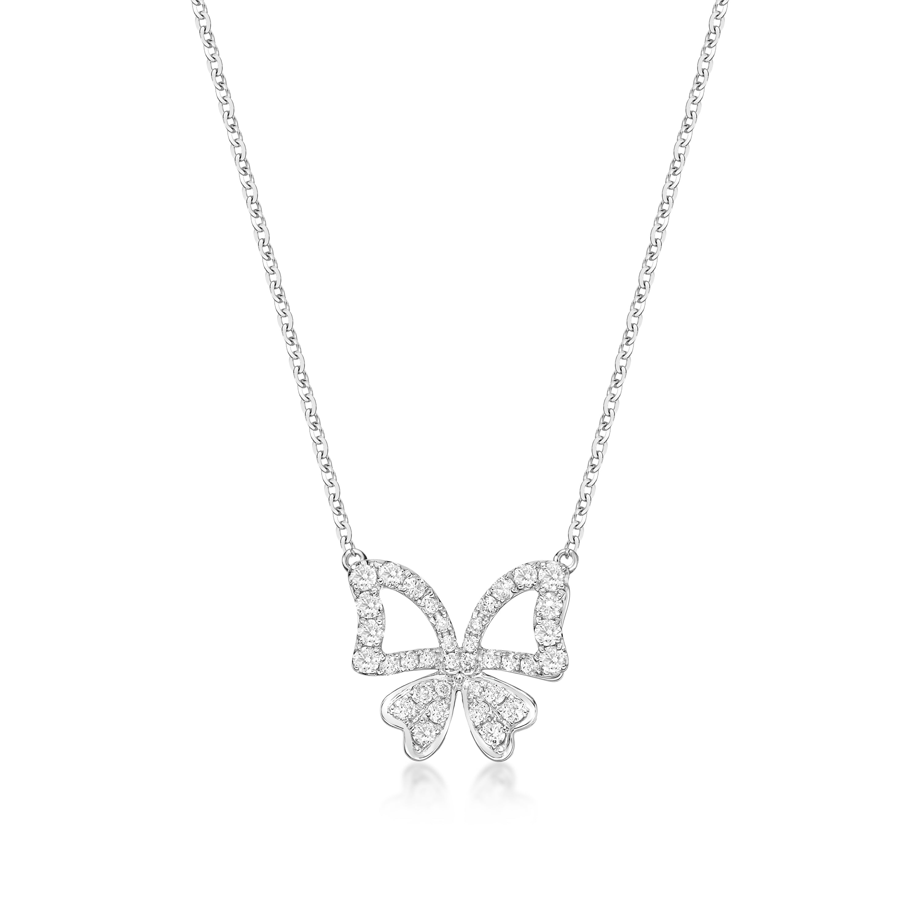 Butterfly Diamond Pendant Stefan Diamonds