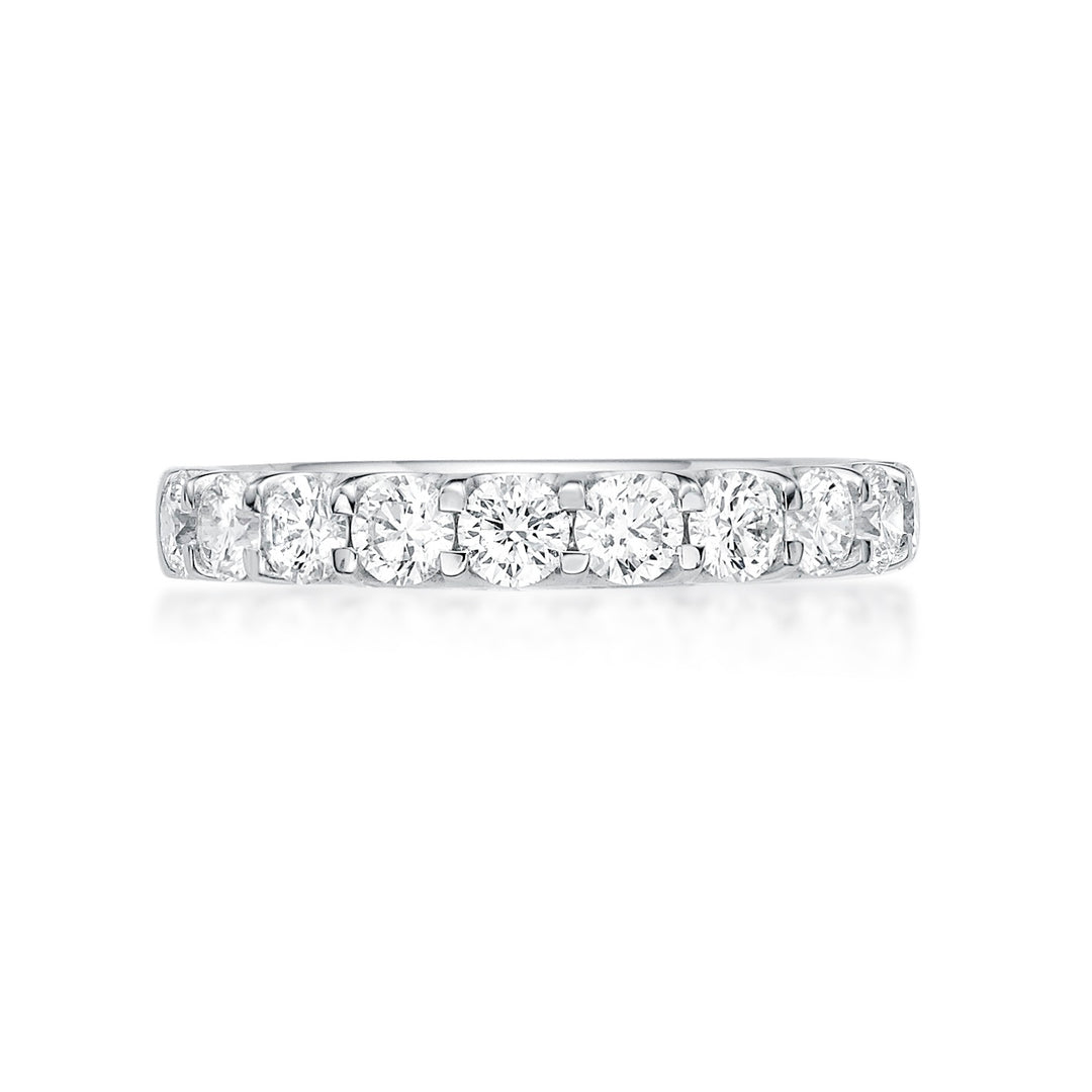 18ct Womens Diamond Wedding Ring - Brilliant Cut Diamonds
