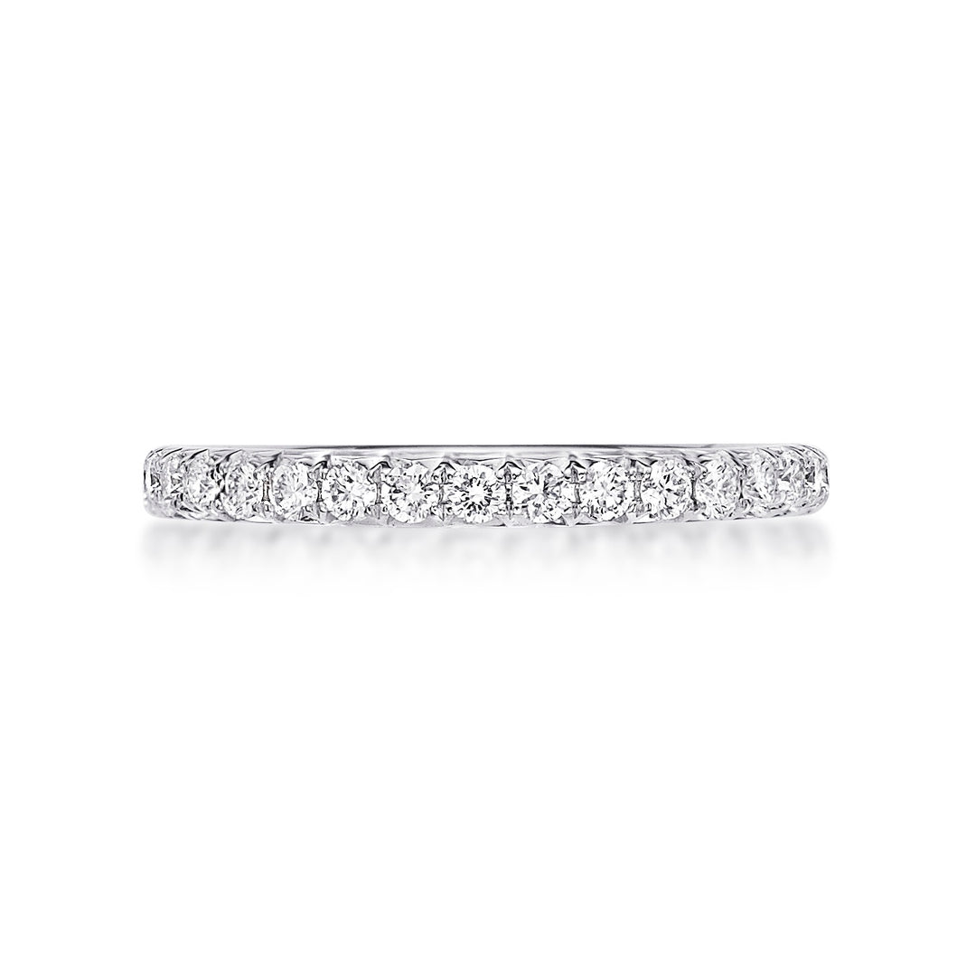 Gold Diamond Wedding Ring - Brilliant Cut Diamonds