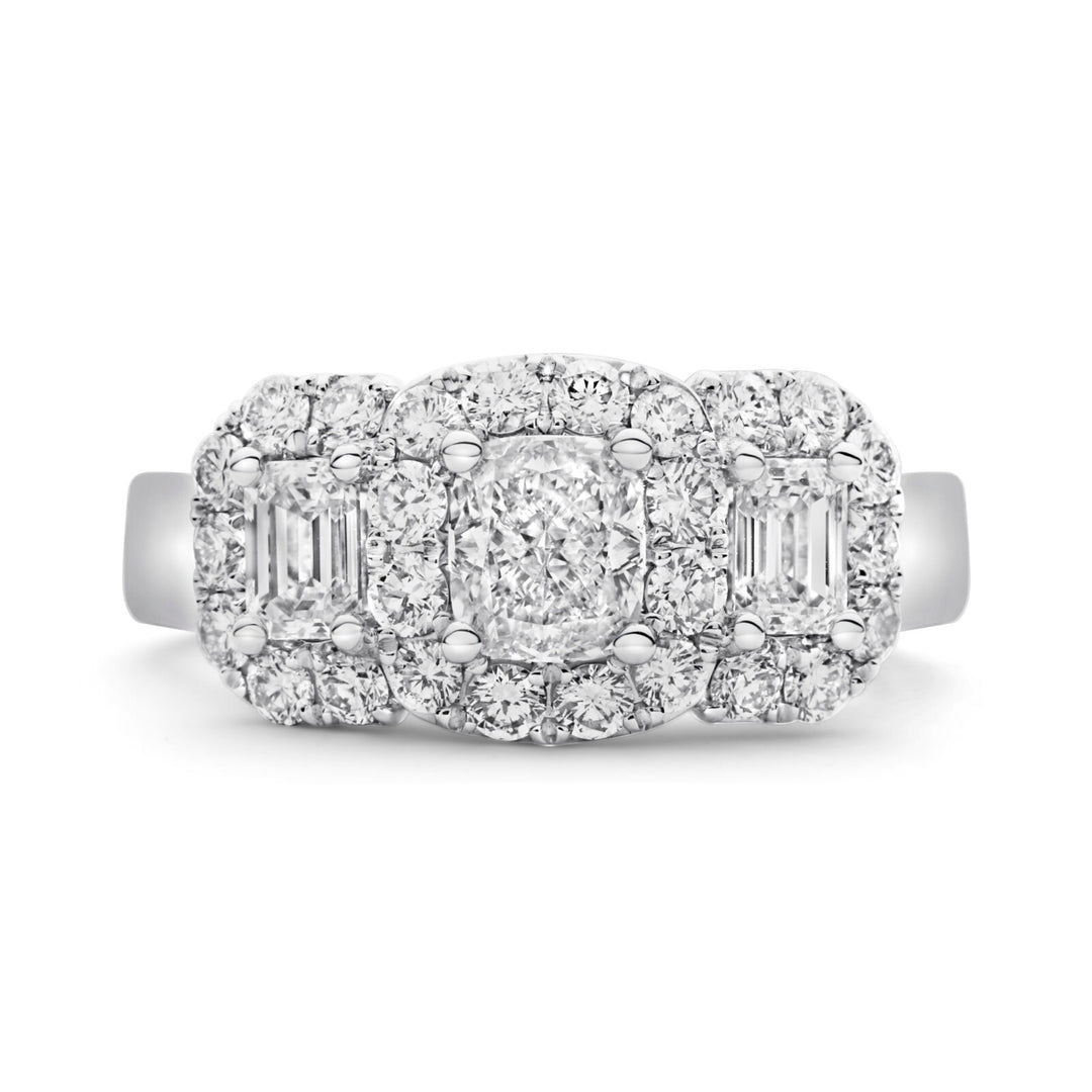 Betsy Cushion Cut Engagement Ring