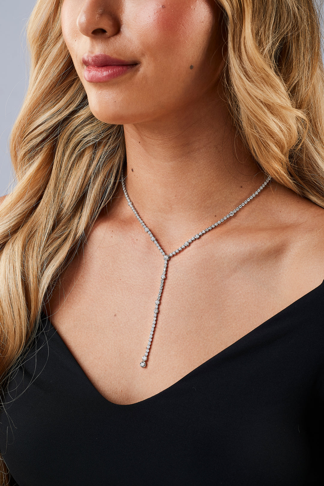 Diamond Drop Necklace