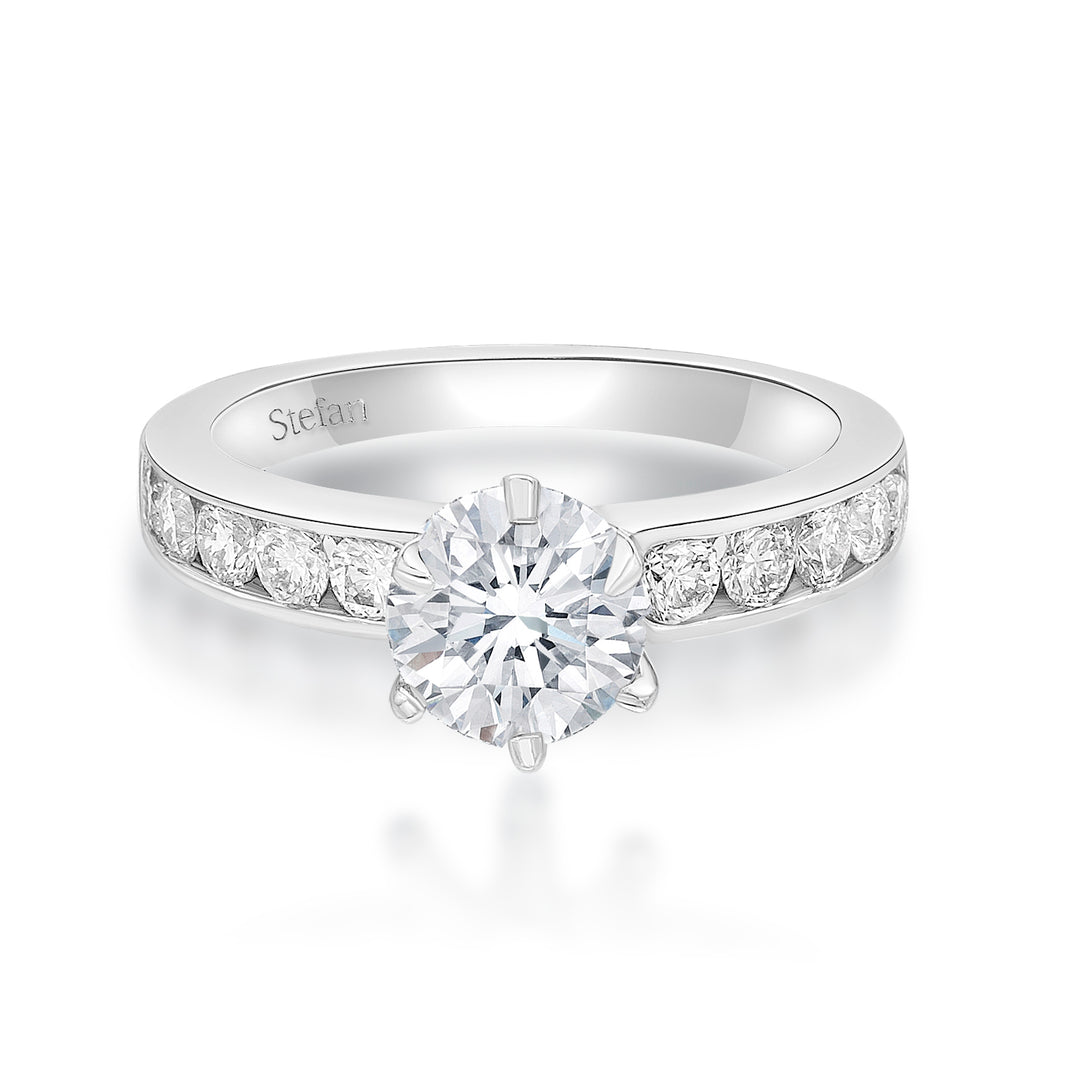 Charlotte - Round Diamond Engagement Ring