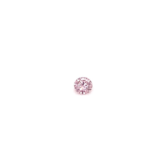 Argyle Certified Pink 0.09ct Round 7PP SIAV