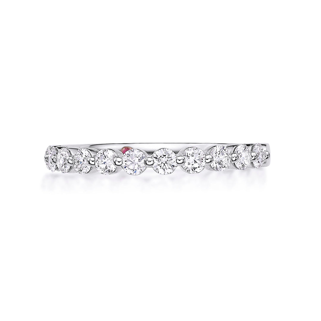 18ct Gold Womens Diamond Wedding Ring - Perth