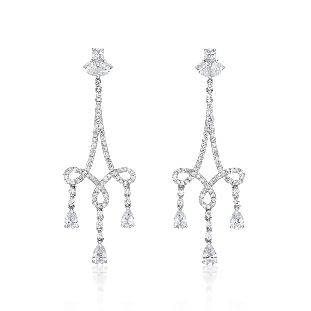 Vintage Chandelier Earrings