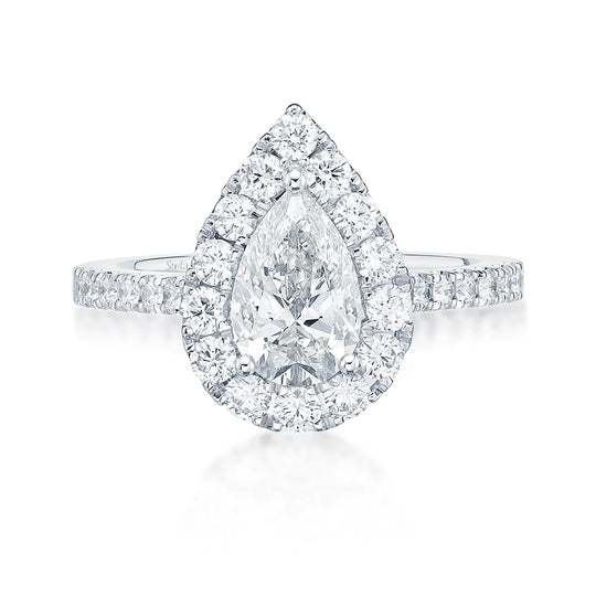 Hannah Pear-Shape Engagement Ring
