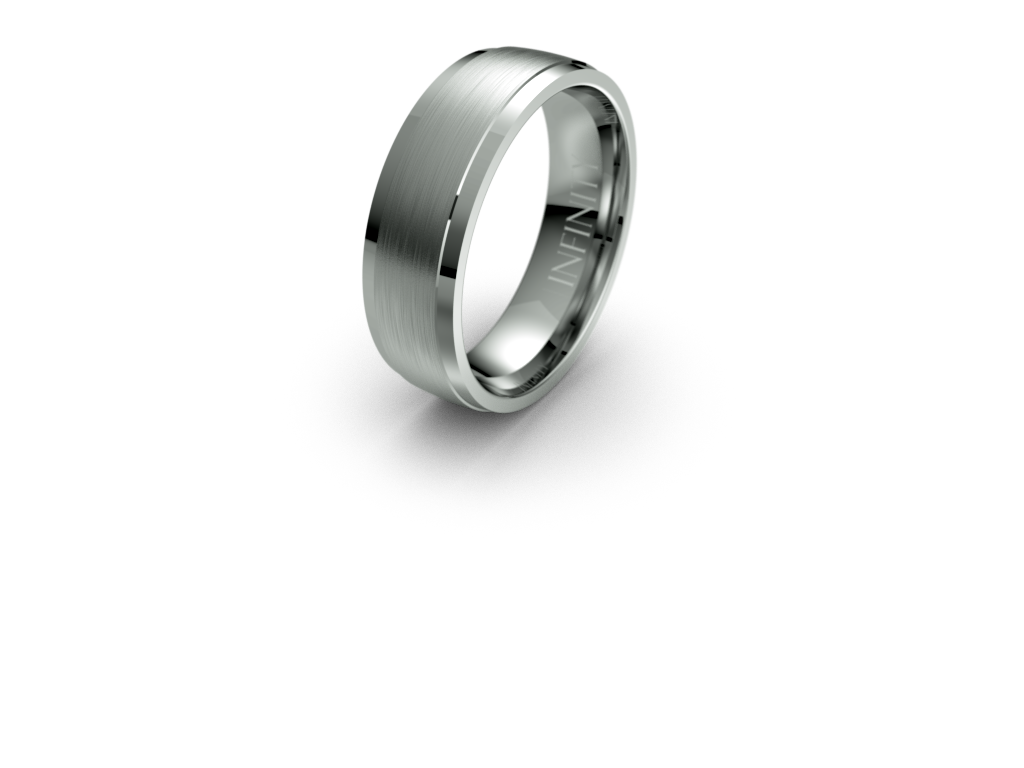 Zirconium Gents Band