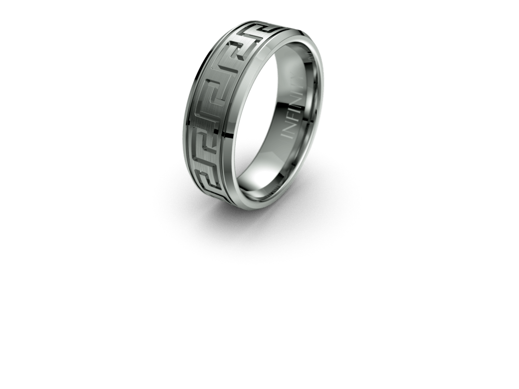 Zirconium Gents Band