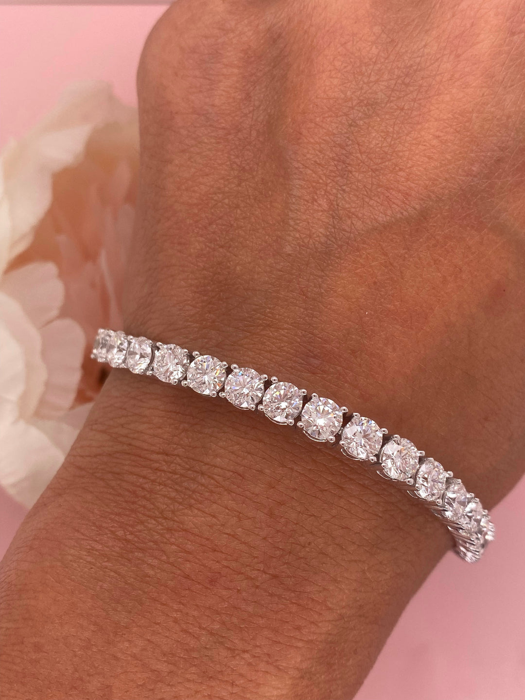 14.50ct Classic Tennis Bracelet