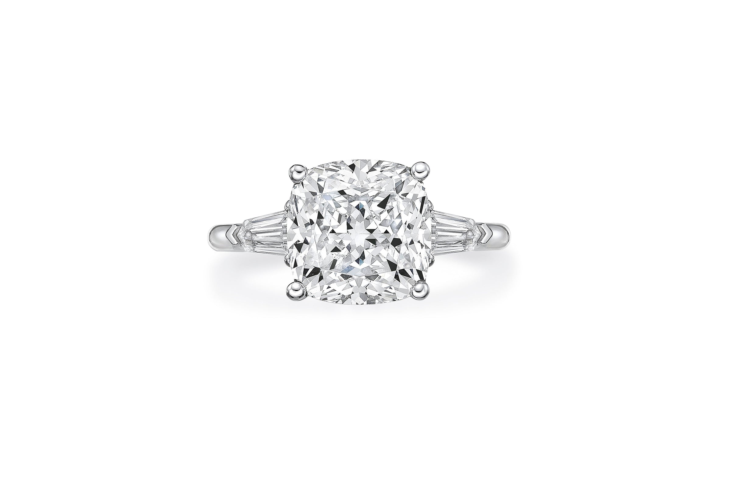 cushion cut engagement ring in Perth