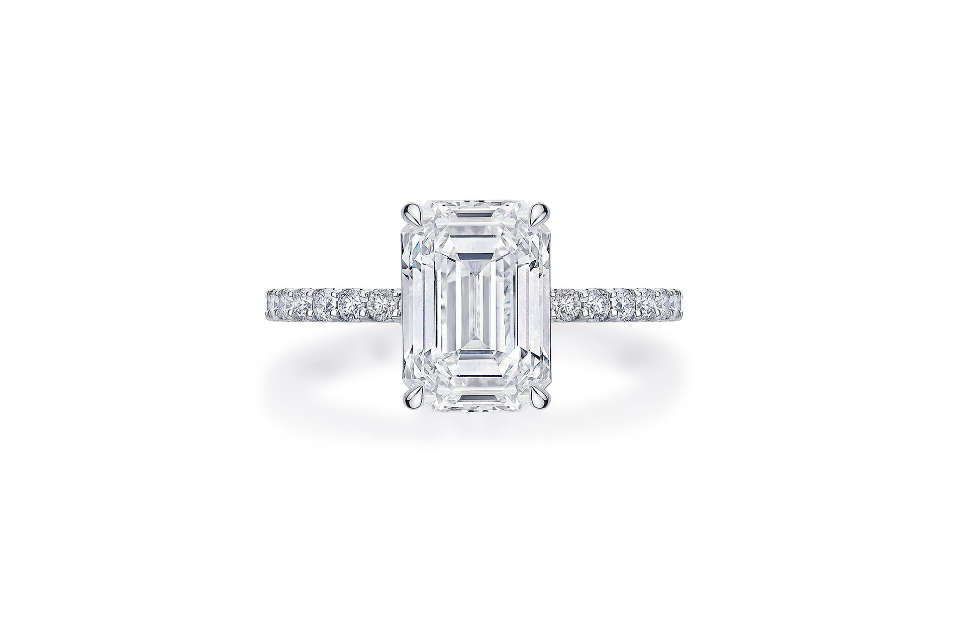 Emerald Cut Engagement Ring | Sophisticated Elegance – Stefan Diamonds