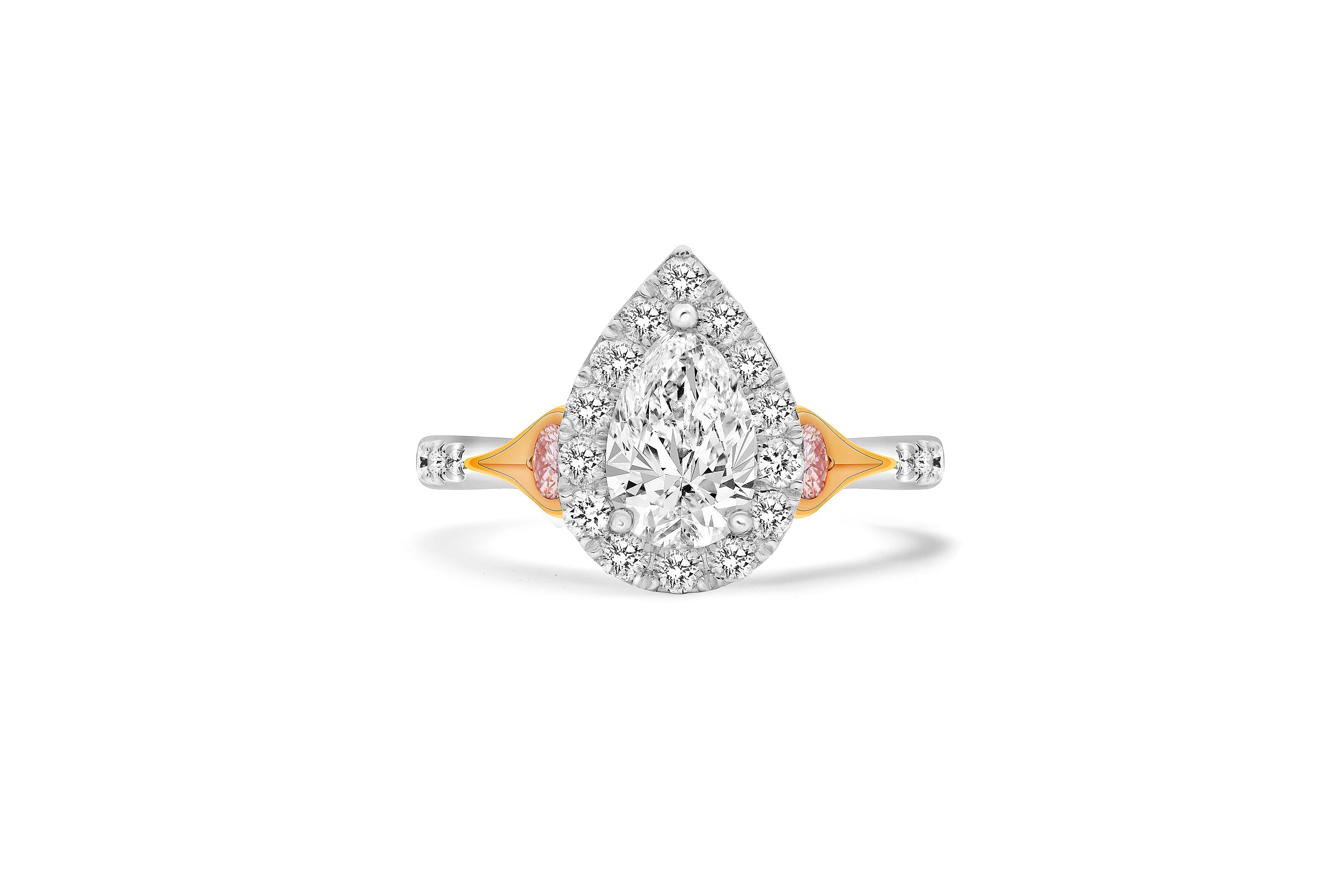 Marquise Pink Diamond Ring – Linneys Jewellery