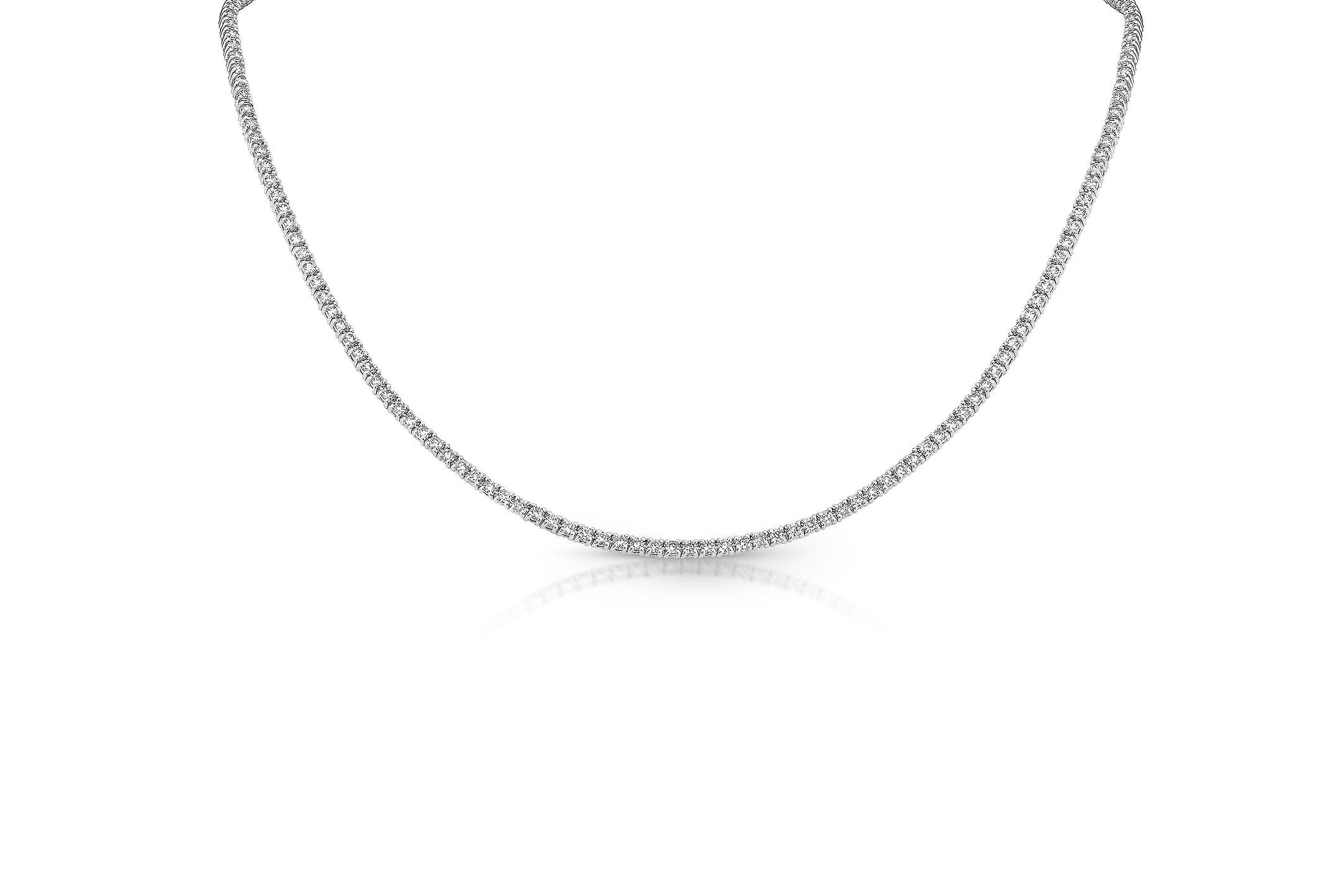 Tennis and Diamond Necklace – Stefan Diamonds