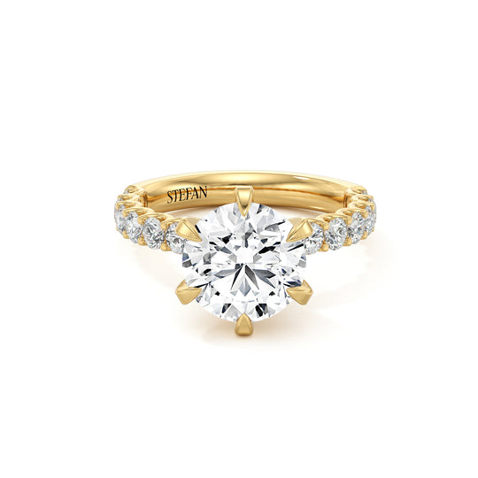 Georgia Round Brilliant Engagement Ring