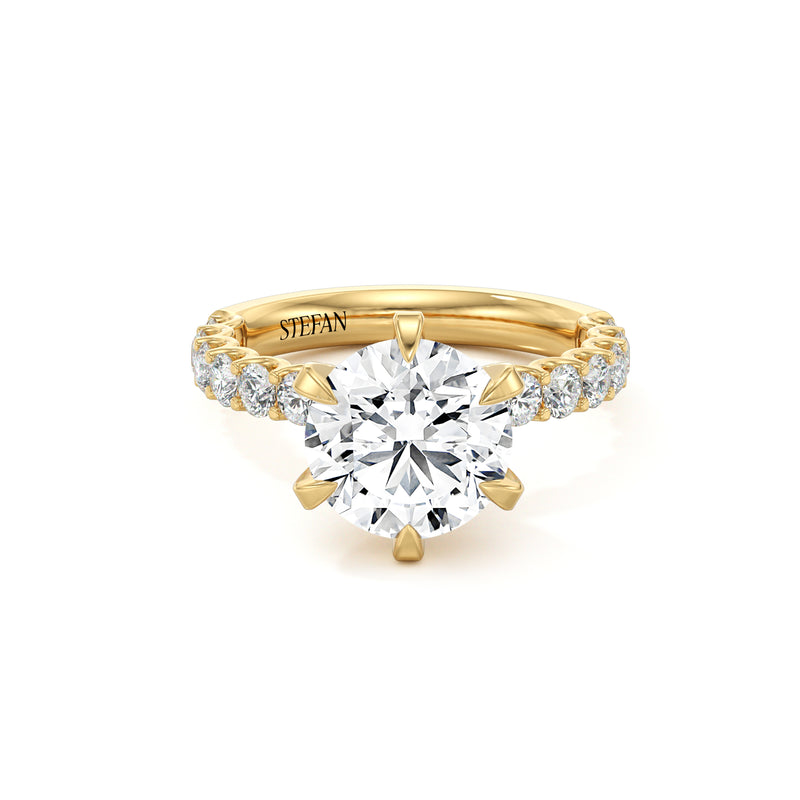 Georgia Round Brilliant Engagement Ring