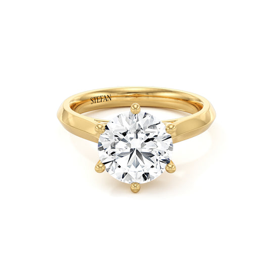 Abigail Round Brilliant Engagement Ring