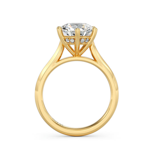 Abigail Round Brilliant Engagement Ring