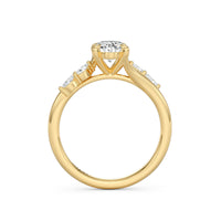 Aspen Oval Cut Engagement Ring