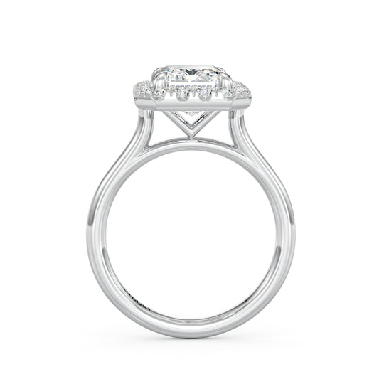 Zara Emerald Cut Engagement Ring