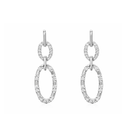 Oblong Drop Earrings