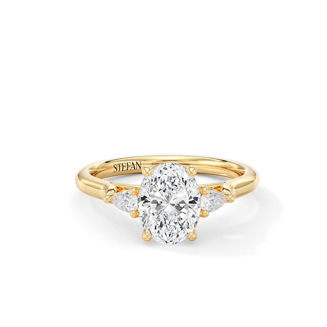 Emelia Oval Cut Engagement Ring