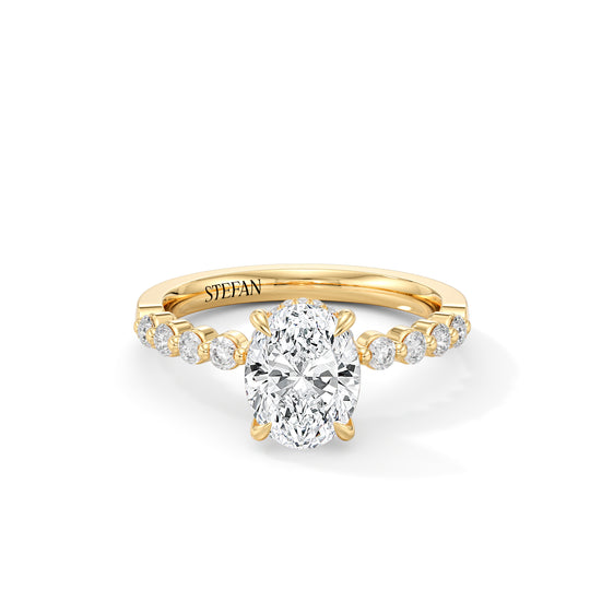 Rita Oval Cut Engagement Ring