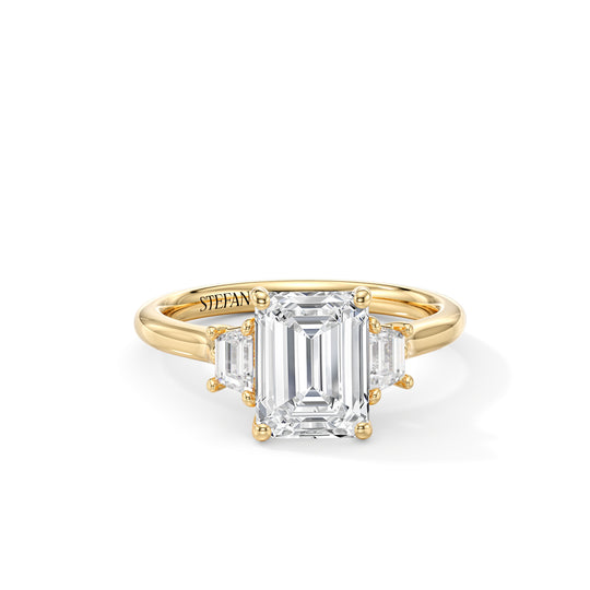 Camilla Emerald Cut Engagement Ring