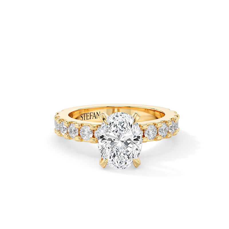 Alyce Oval Cut Engagement Ring