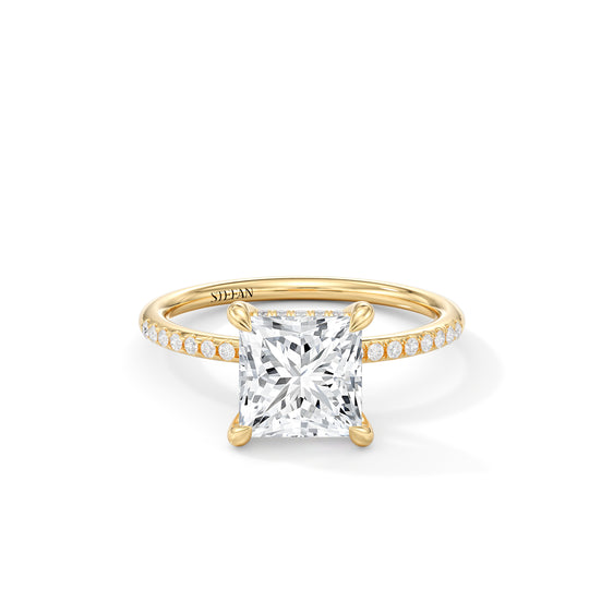 Paige Princess Cut Engagement Ring