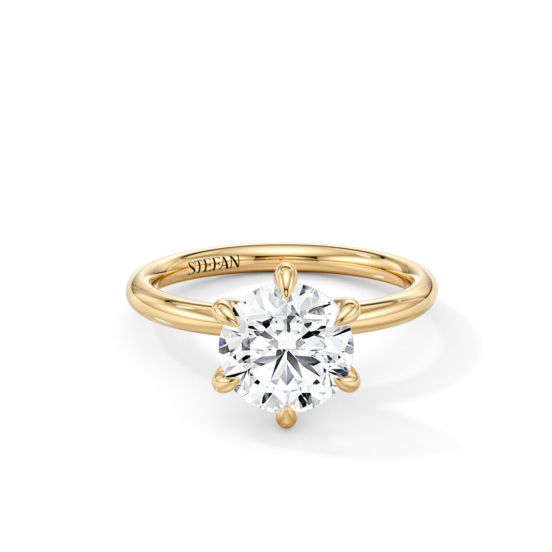 Grace Round Brilliant Engagement Ring