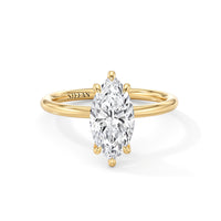 Adria Marquise-Shape Engagement Ring