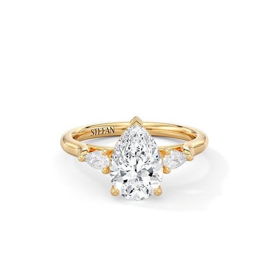 Cleo Pear-Shape Engagement Ring