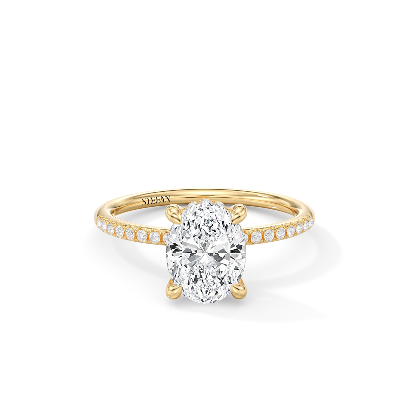 Hayley Oval Cut Engagement Ring