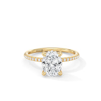 Hayley Oval Cut Engagement Ring