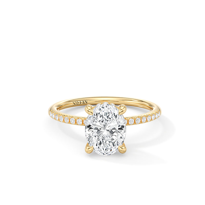 Hayley Oval Cut Engagement Ring
