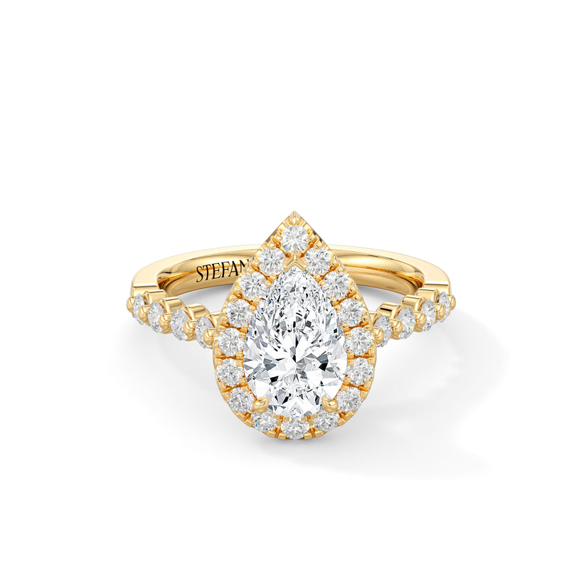 Jasmine Pear-Shape Engagement Ring