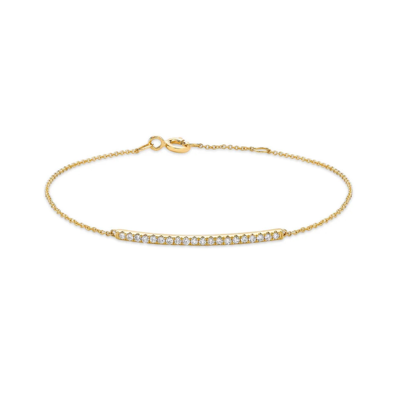 Diamond Bar Bracelet