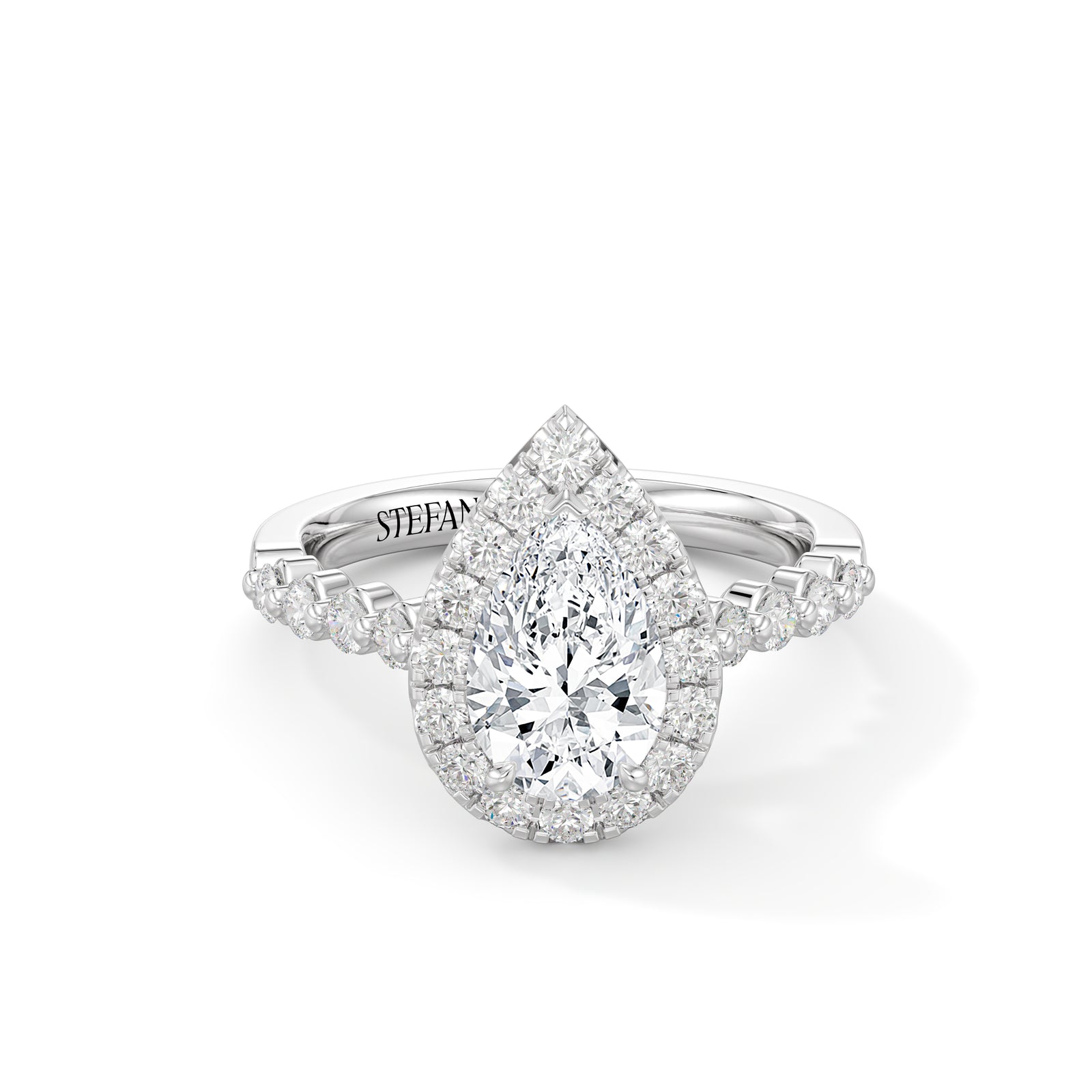 Jasmine Pear-Shape Engagement Ring